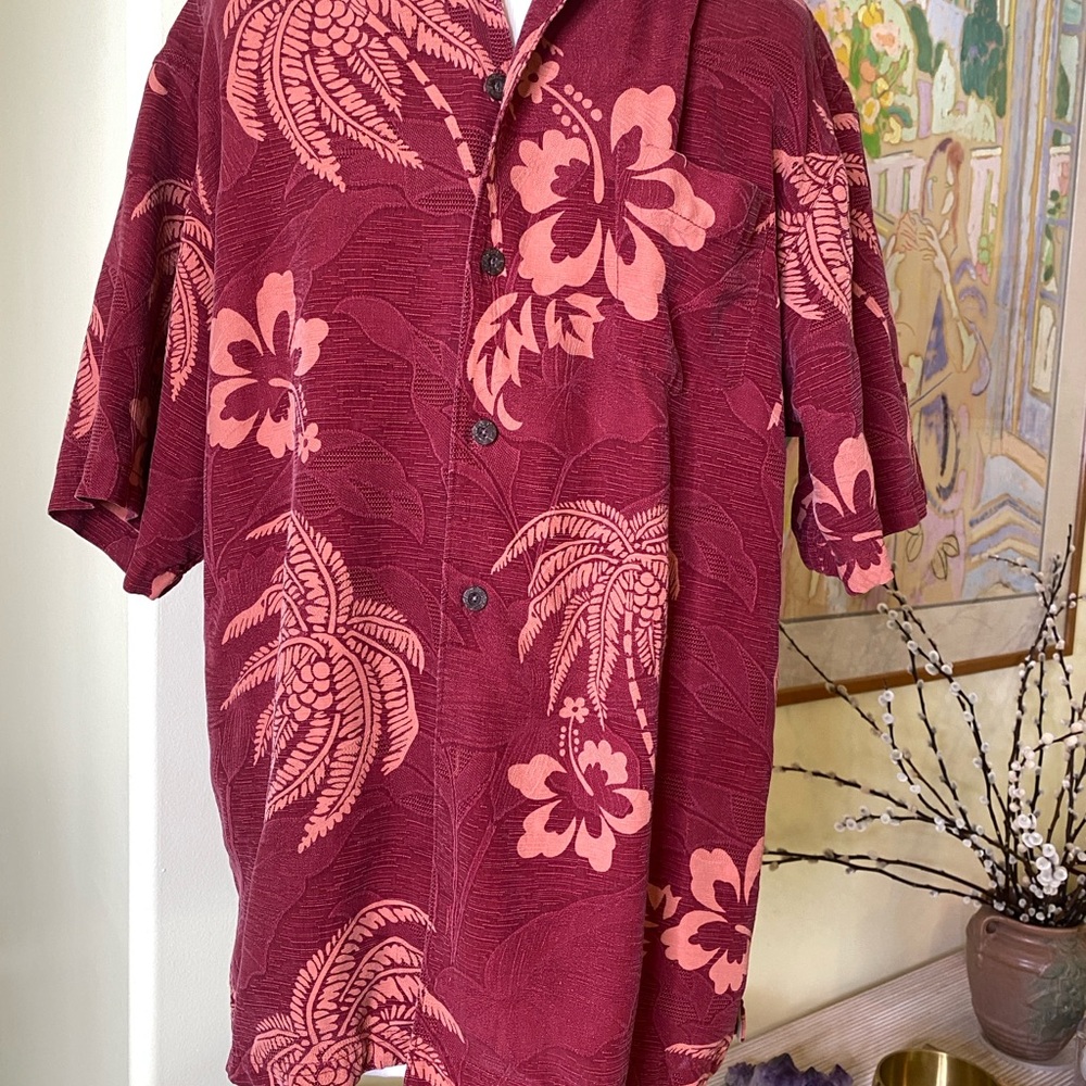 Tommy Bahama Palm Hawaiian Shirt